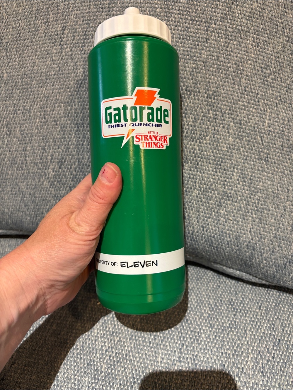 NWT Gatorade X Stranger Things water bottle